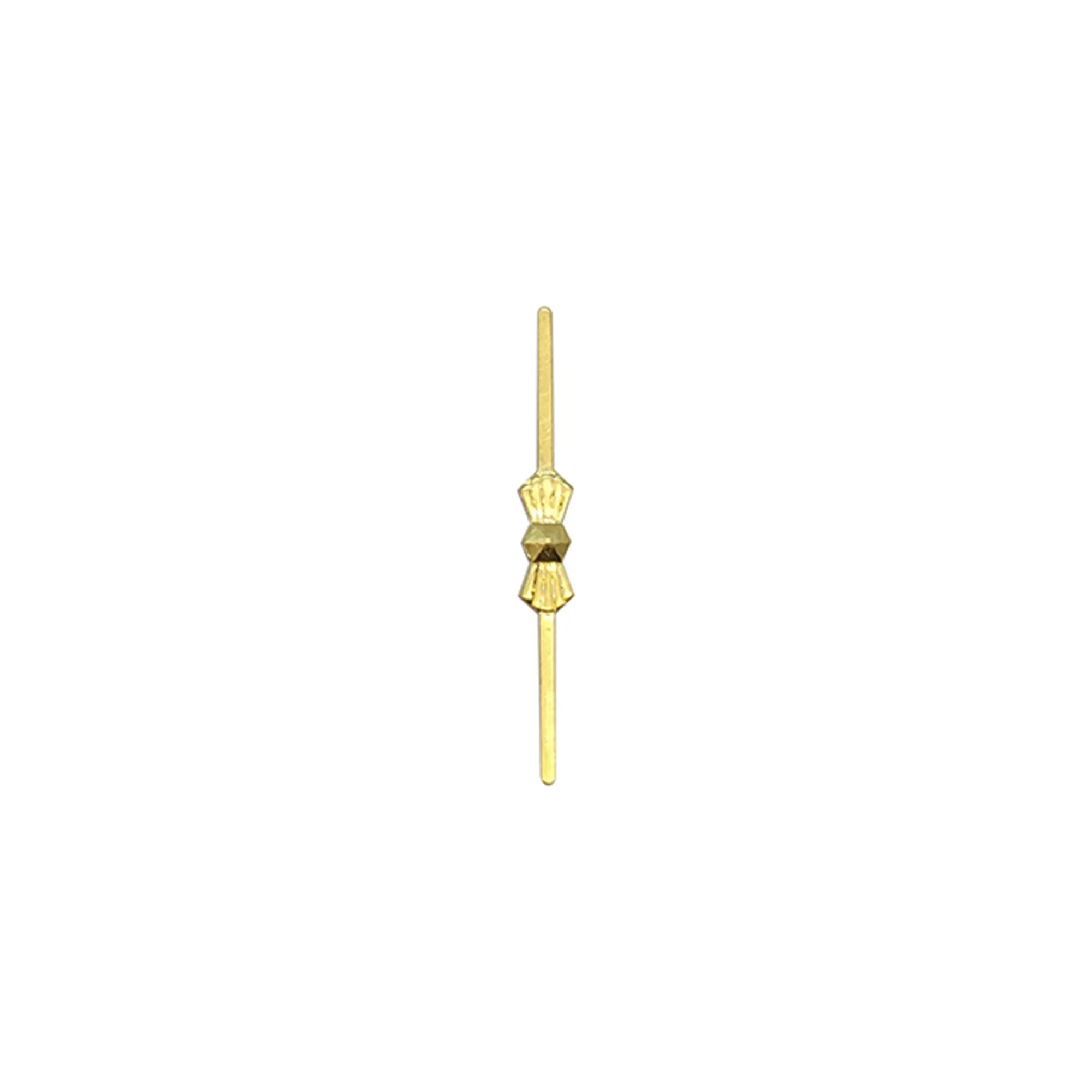 Bow Tie Straight Link Gold Finish 33mm C90022  Diyas Crystal Link